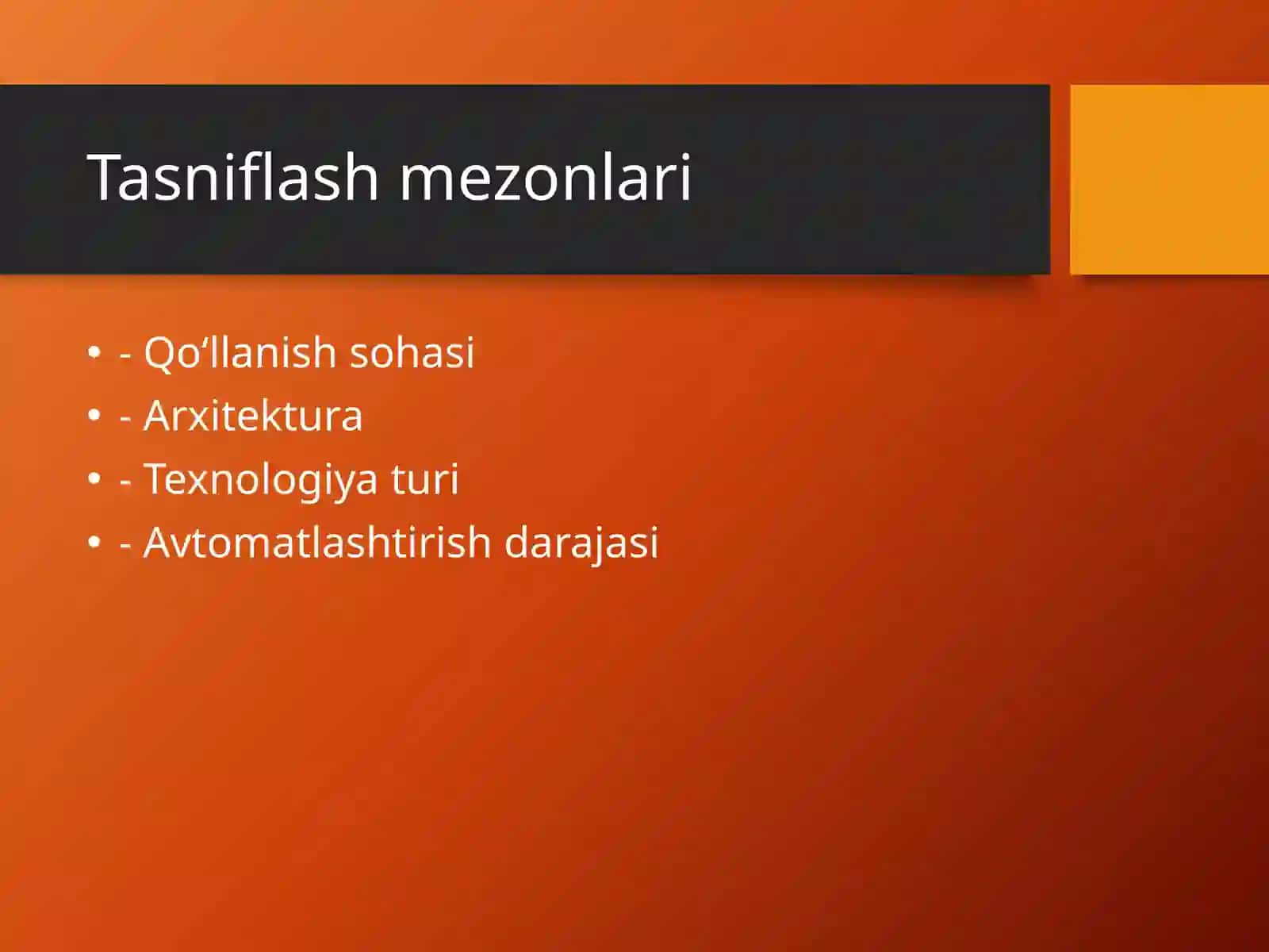 Axborot tizimlarining tasnifi 4
