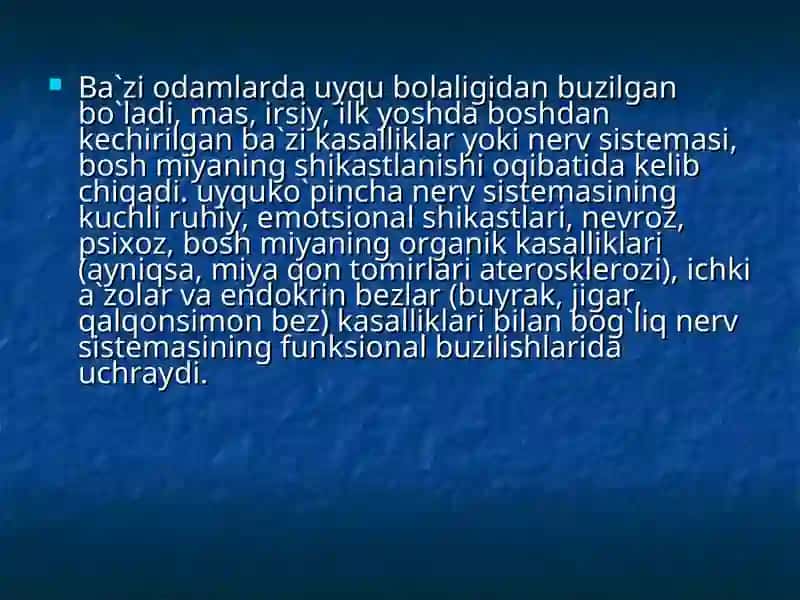 Uyqu va uning ahamiyati 4