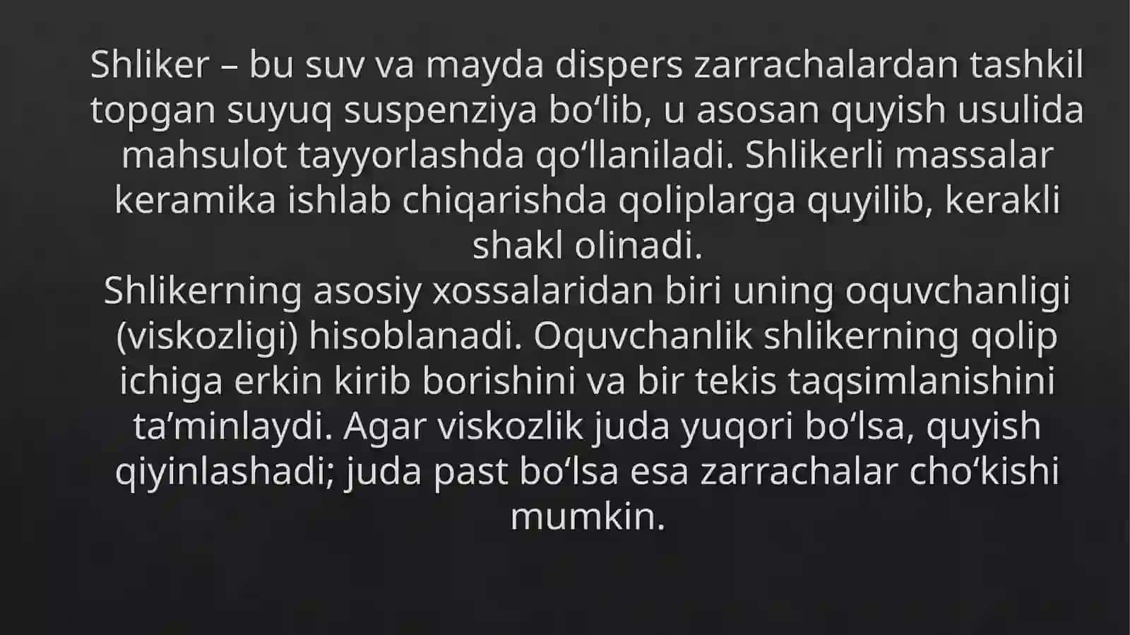 Qayishqoq (plastik) massaning xossalari 4