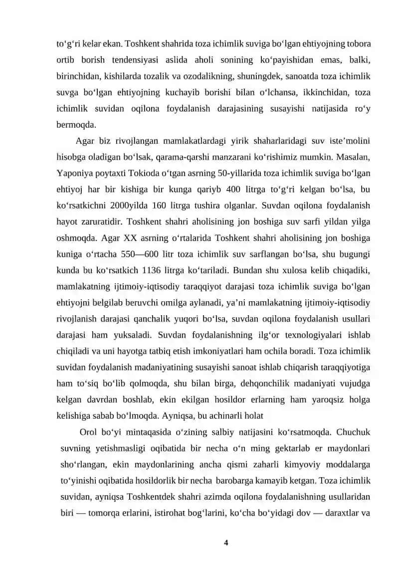 GIDROSFERA VA UNI MUHOFAZA QILISH 4