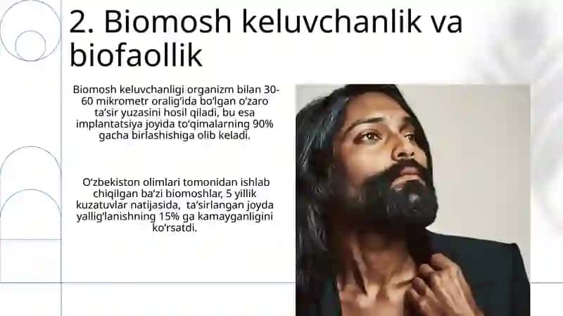 Biomateriallarning Kimyoviy Tarkibi va Ta'siri 4