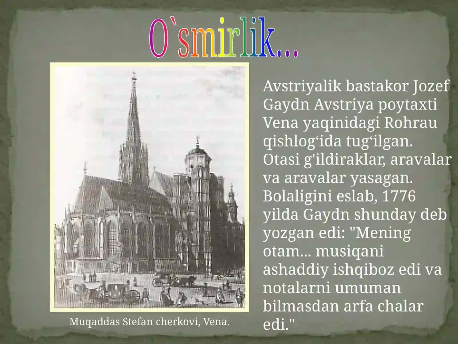 Yozef Gaydn 4