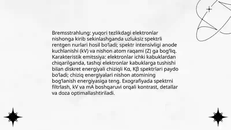 Exografiya va elektrografiya usullarining fizik asoslari 4