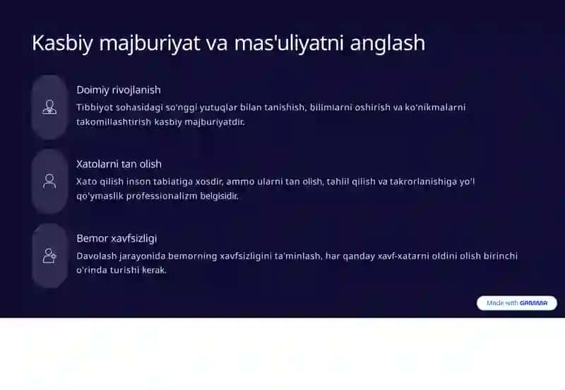 Tibbiyot xodimlarining ma'naviyati: Sog'lom jamiyat poydevori 4