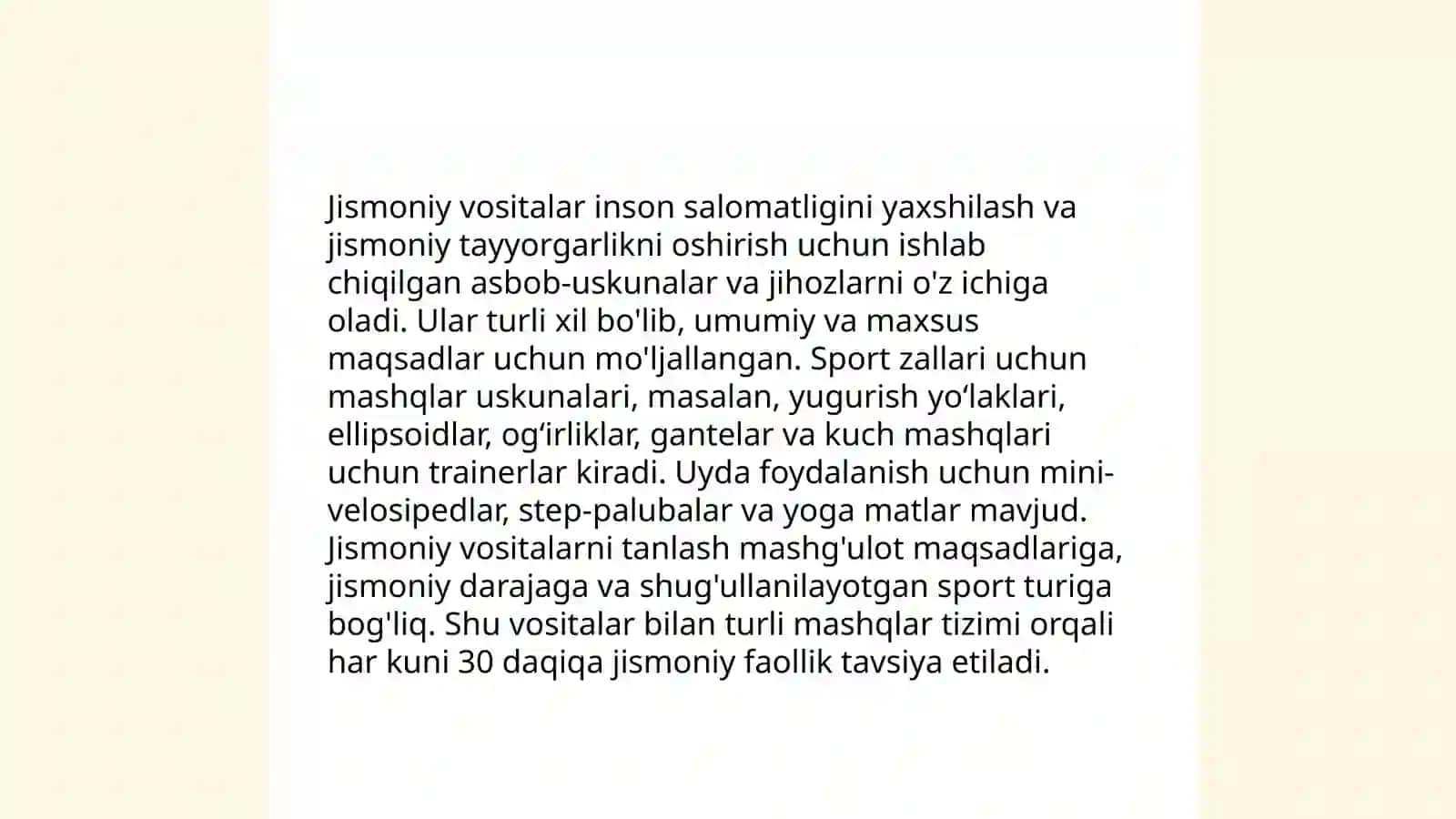 Jismoniy vositalar 4