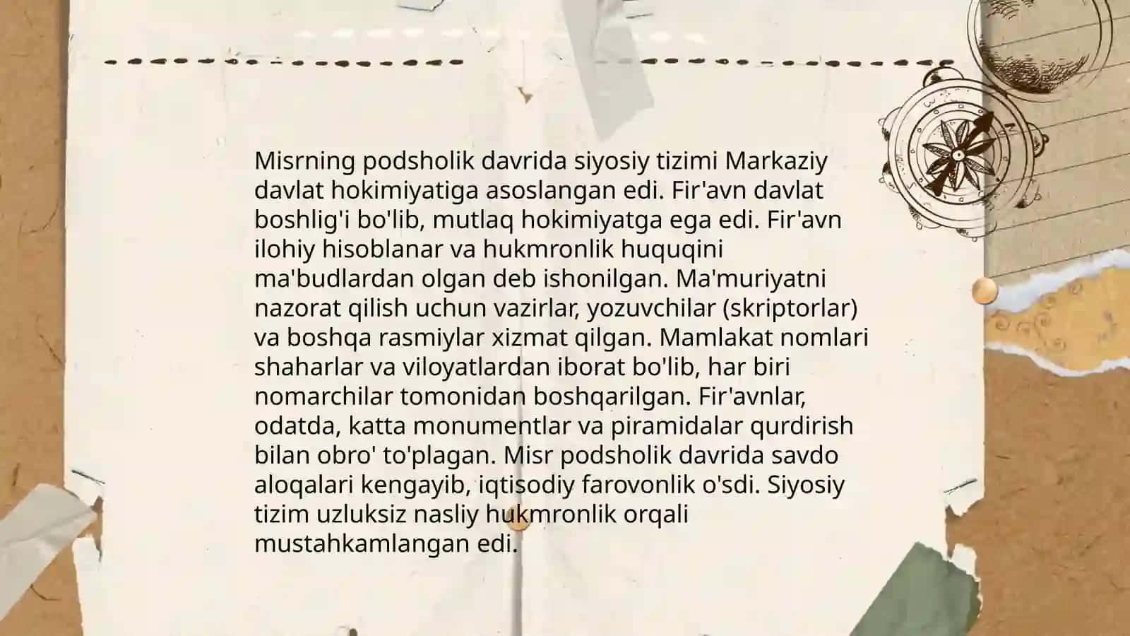 Podsholik davridagi Misr 4