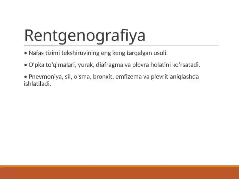 Nafas olish sistemasini tashqil etish 4