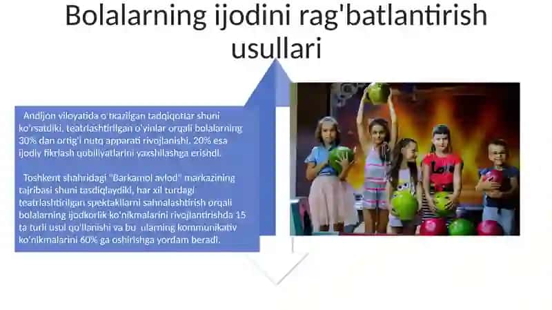 Teatr faoliyatining bolalarda ijodiy rivojlanishga ta'siri 4