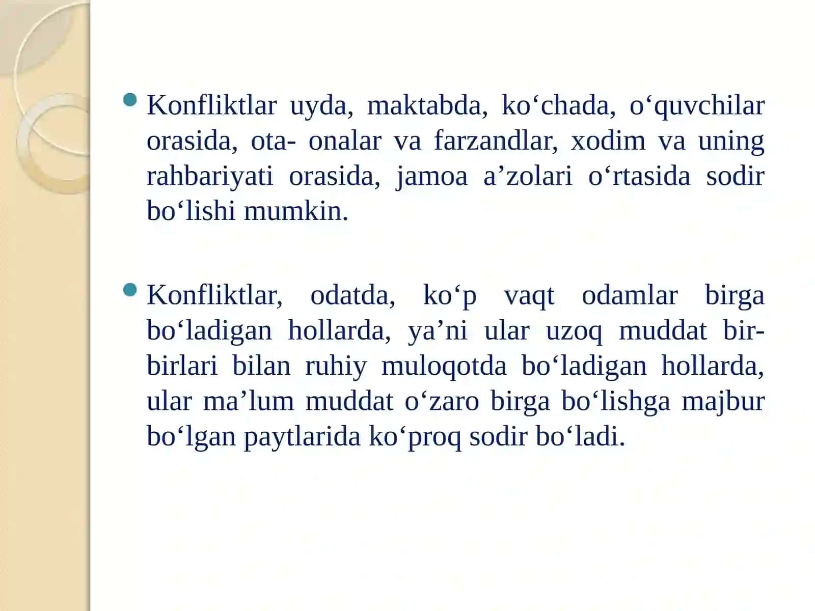 BOSHLANG’ICH  SINF O’QUVCHILARIDA  PEDAGOGIK  KONFLIKTLAR 4