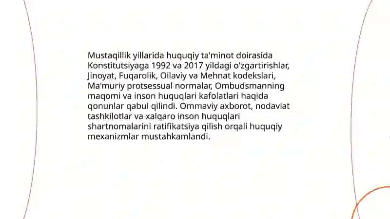 Inson haq huquqlari va erkinliklari 4