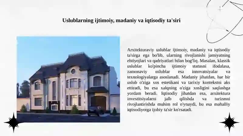 Arxitekturaviy uslublarini farqi va ularni mohiyati 4