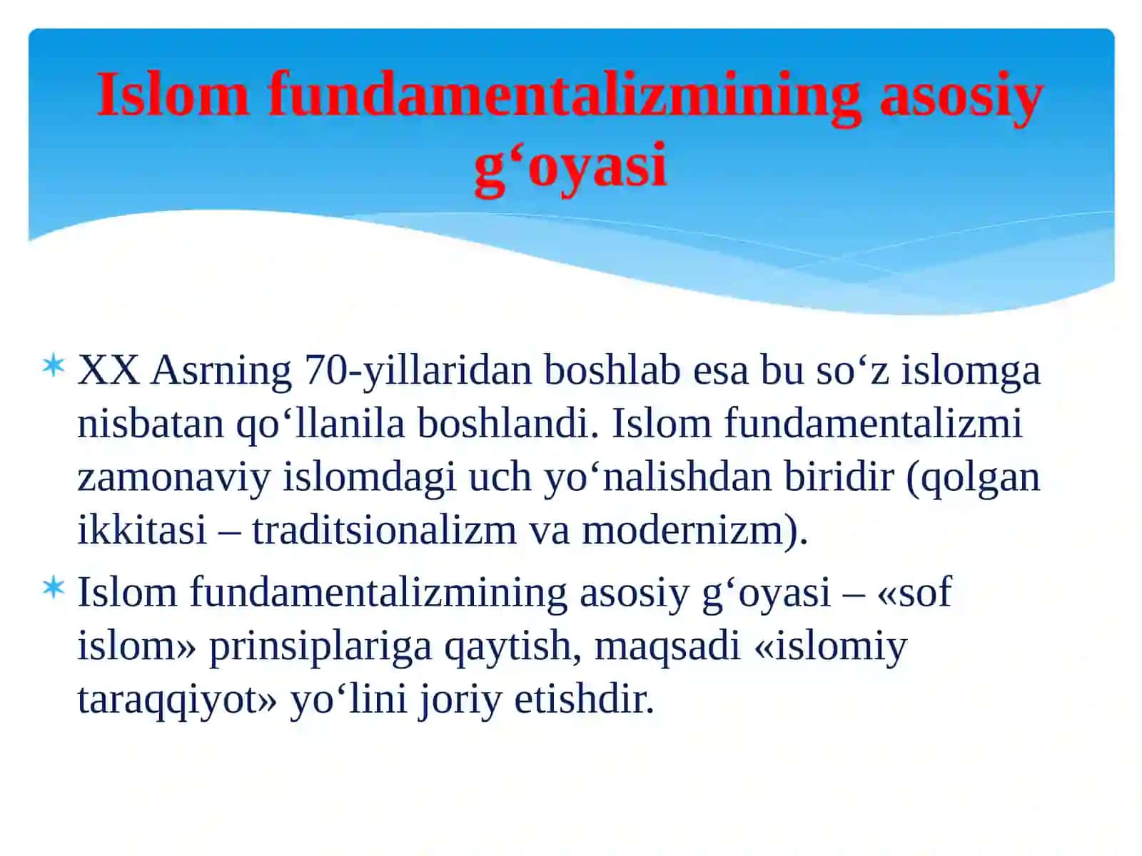 13-mavzu.Diniy fundamentalizm, radikalizm va terrorizmning tarixi va yo'nalishlari 4