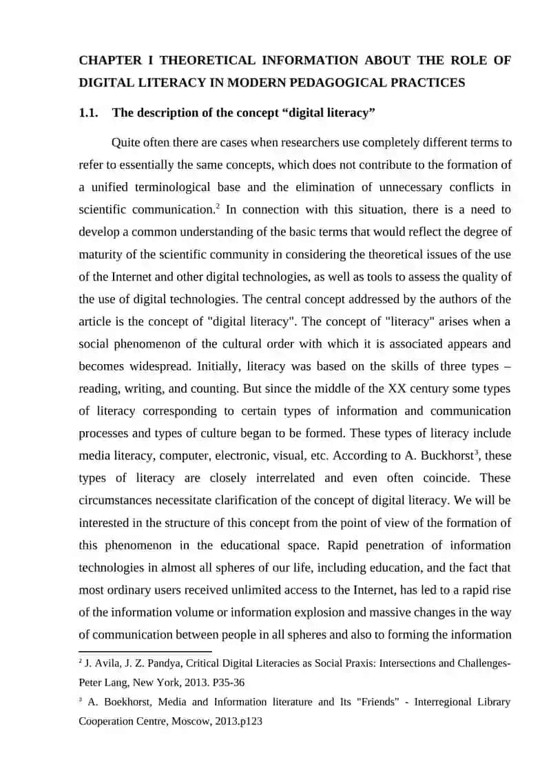 The Role of Digital Literacy in Modern Pedagogical Practices 4