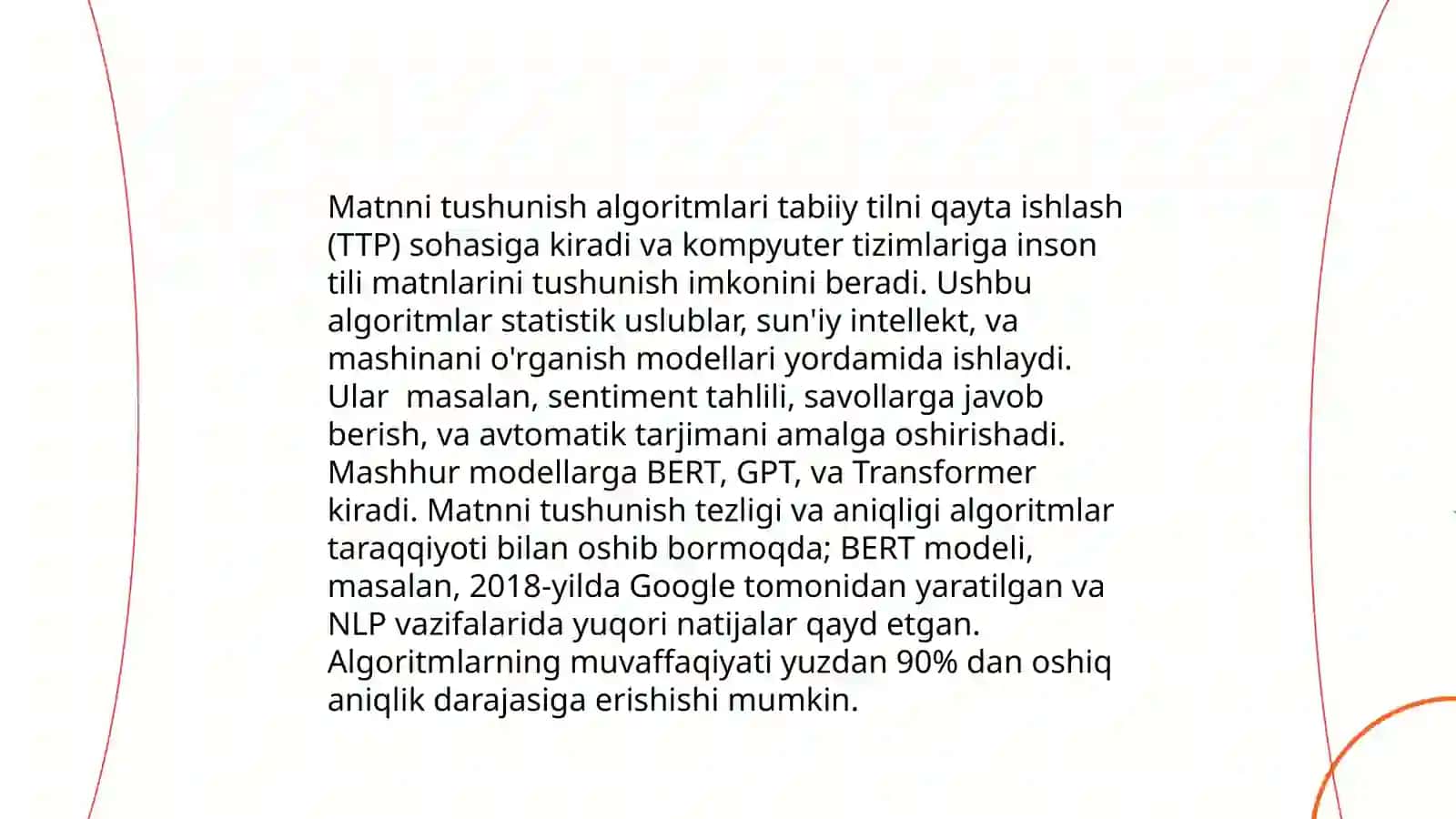 Tabiiy til interfeysi va generatsiyasi 4
