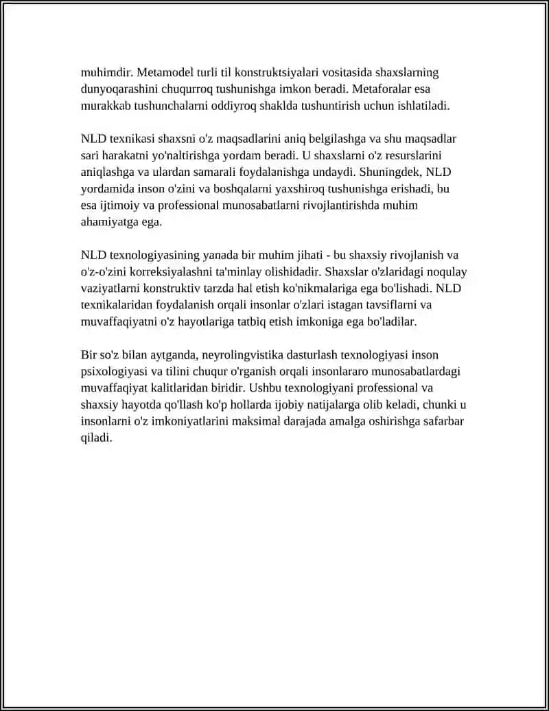 NEYROLINGVISTIK DASTURLASH TEXNOLOGIYASI AHAMIYATI 4