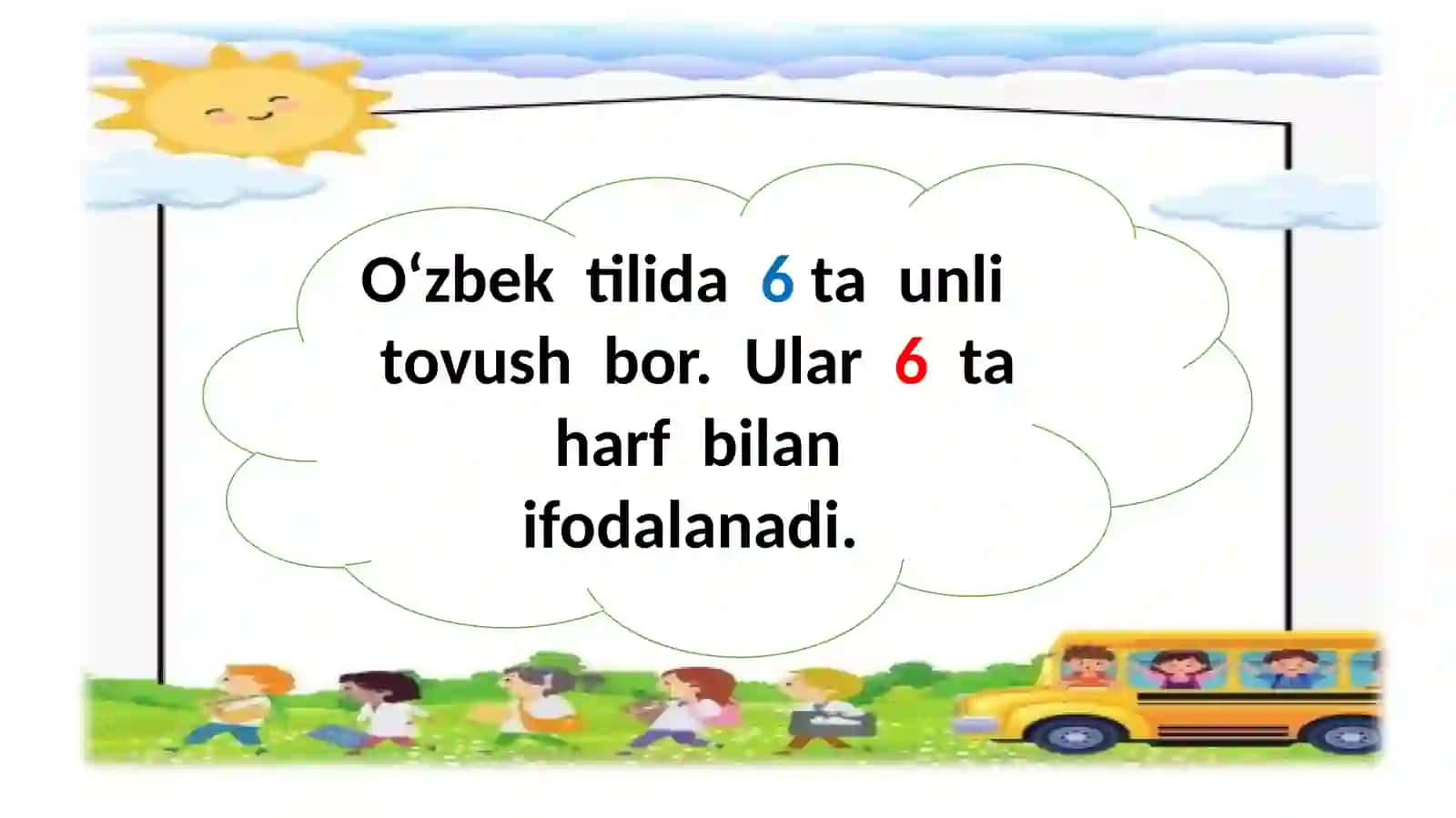 UNLI TOVUSHLAR VA HARFLAR 4