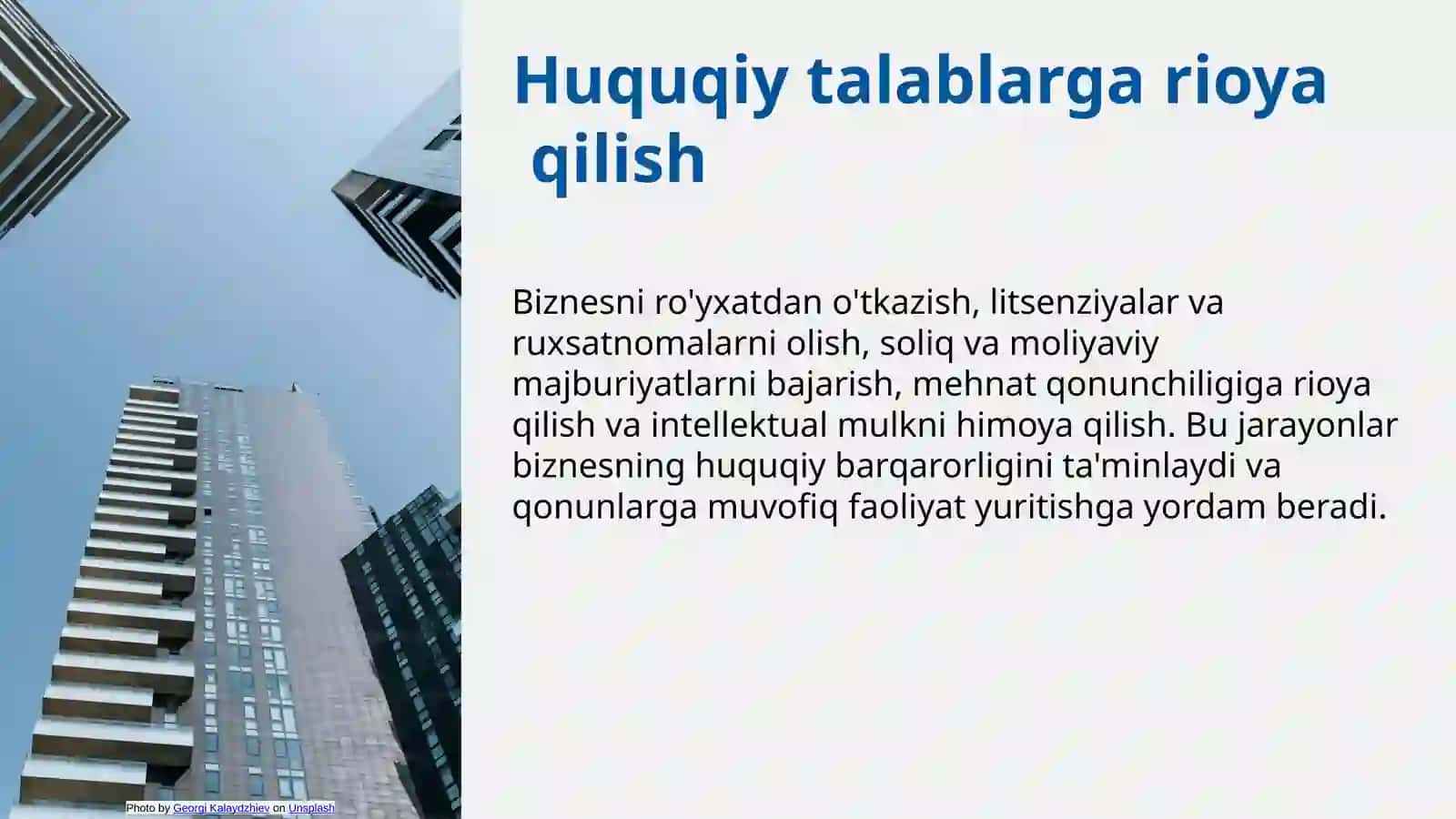 Qanday qilib biznesni shakllantirish lozim 4