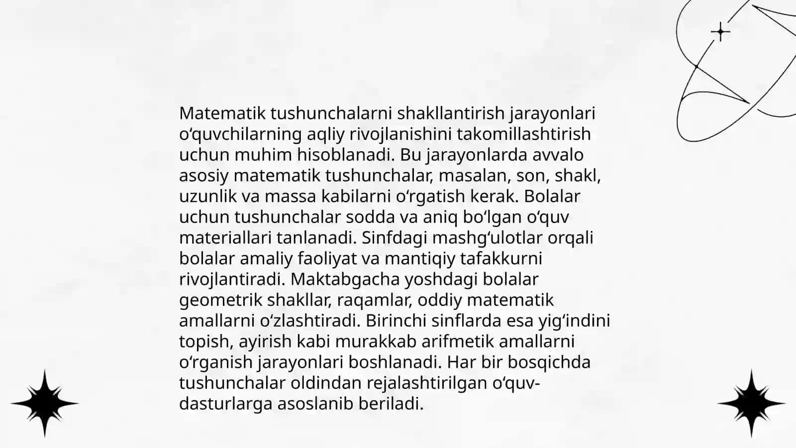 Matematik Tushunchalar va Ularining Ahamiyati 4