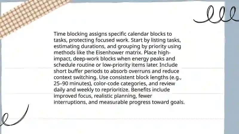 Schedules 4