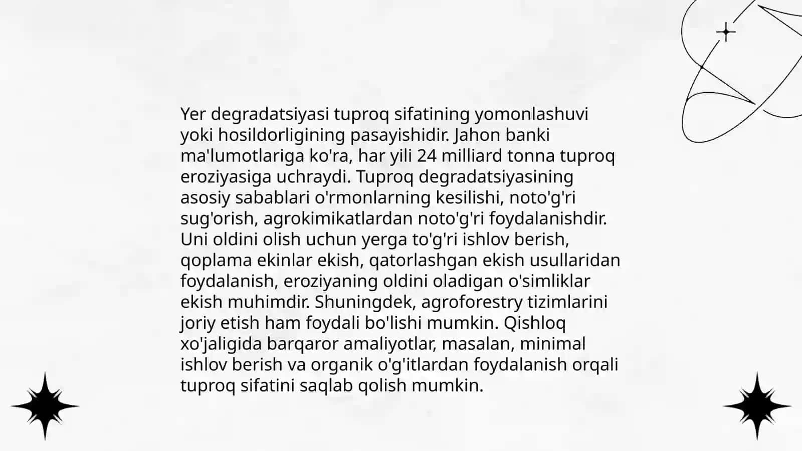 Qishloq xojaligi ekologiyasi 4