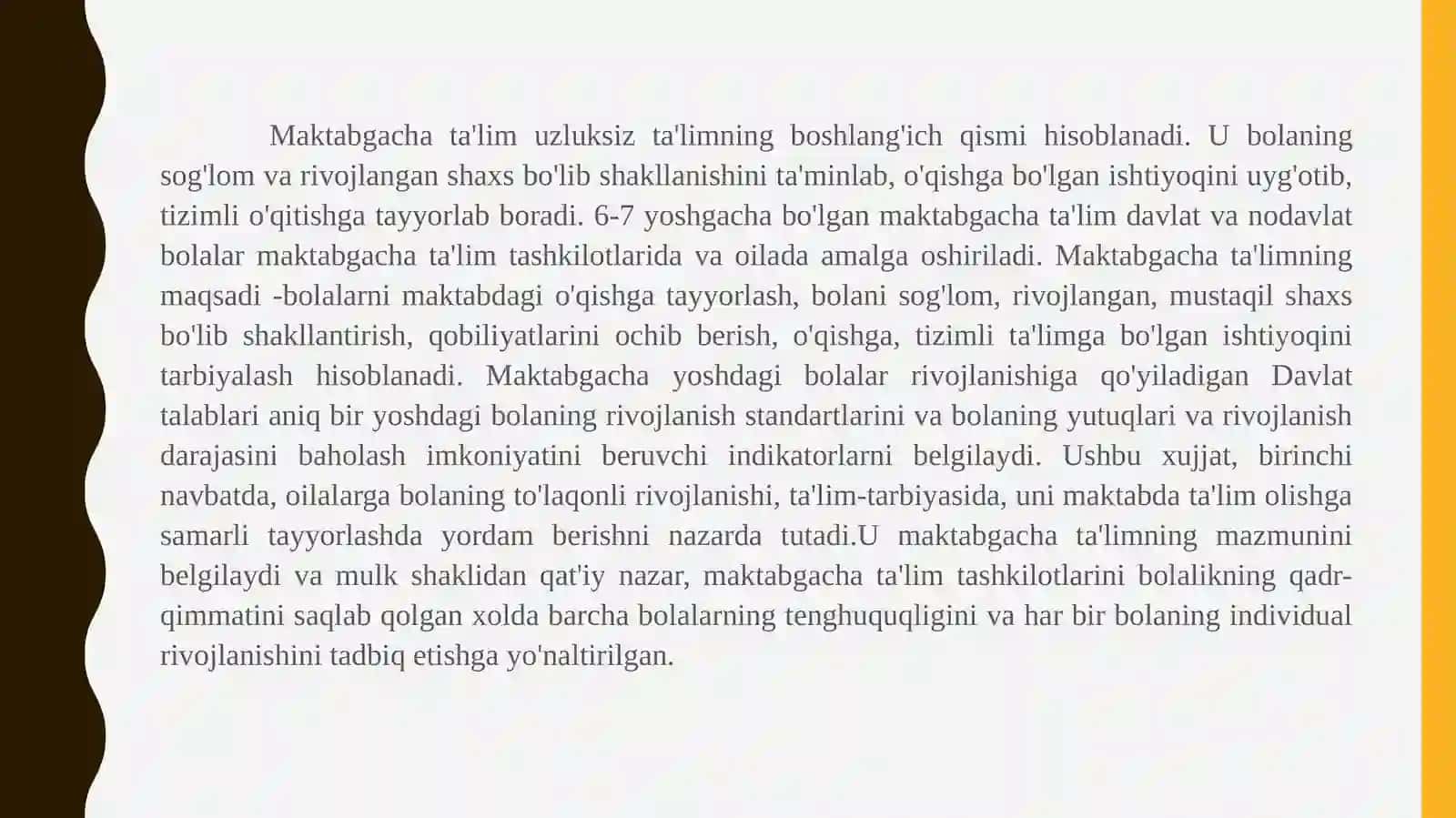 Maktabgacha ta’lim o‘quv faoliyati 4