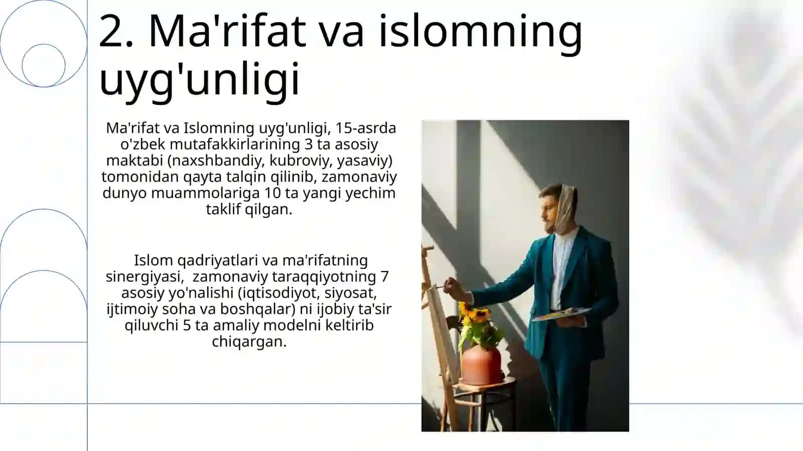 Islom qadriyatlari va mamarifatning hozirgi davrdagi ahamiyati 4