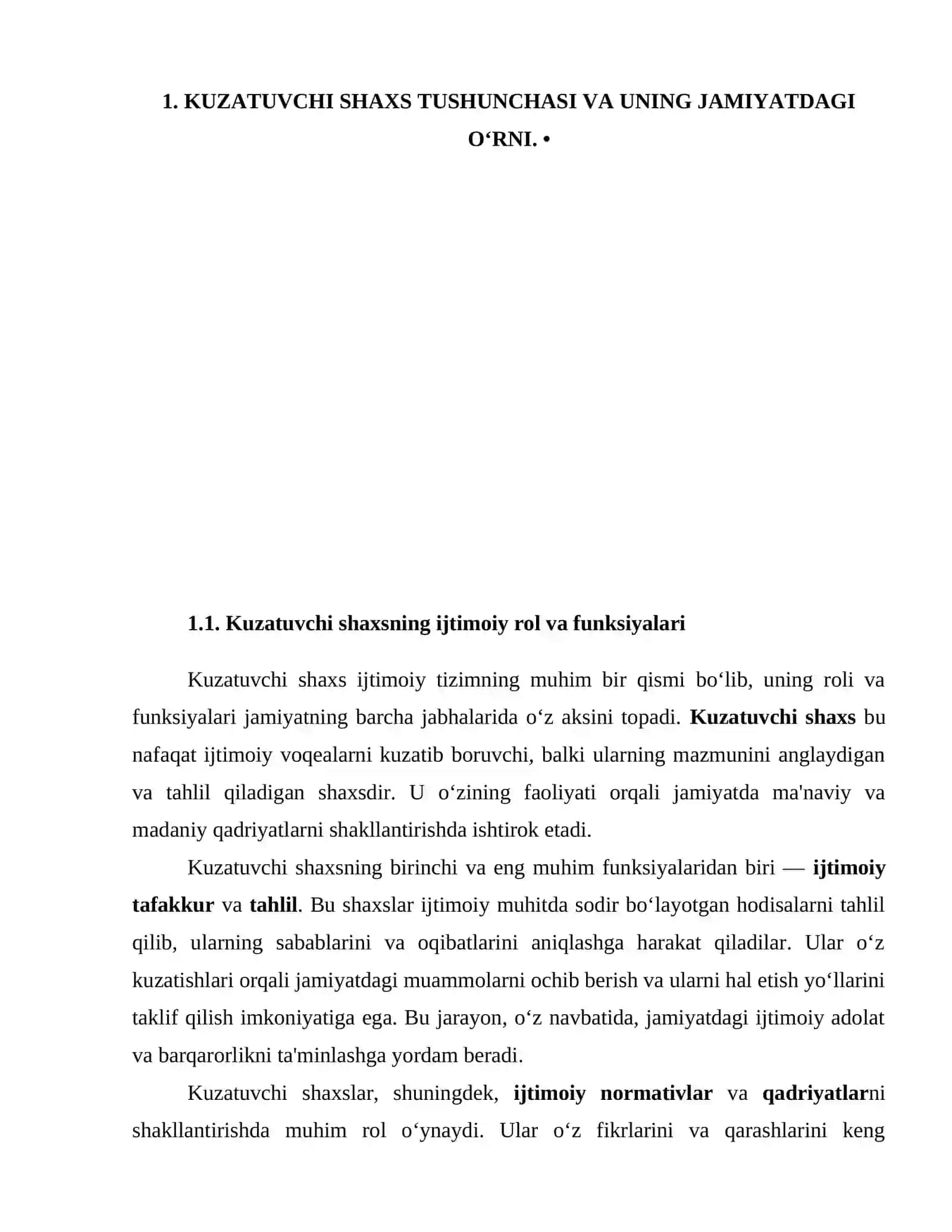 Kuzatuvchi shaxs va uning madaniyati 4