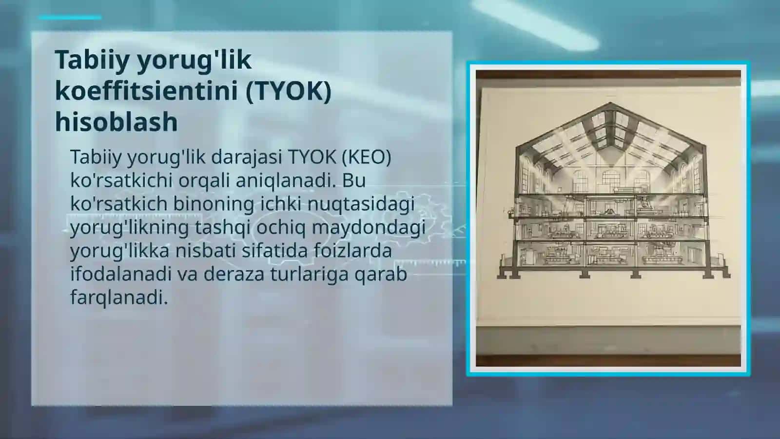 Sanoat inshootlaridagi fizik omillarni aniqlash 4