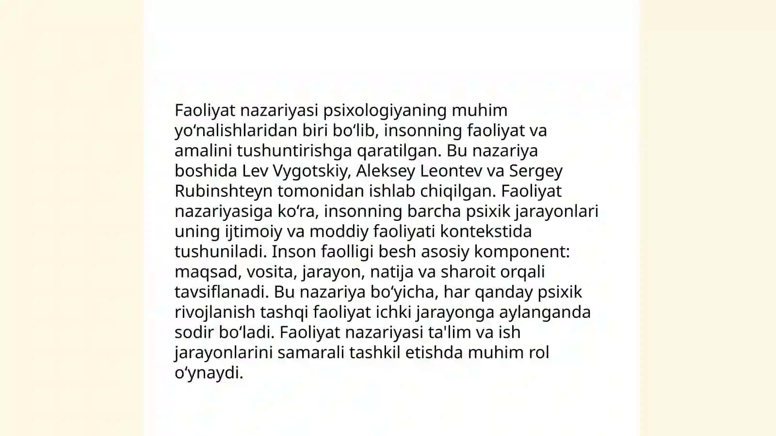 Mutaxassislikni oʻzlashtirish muammosining nazariy asoslari 4