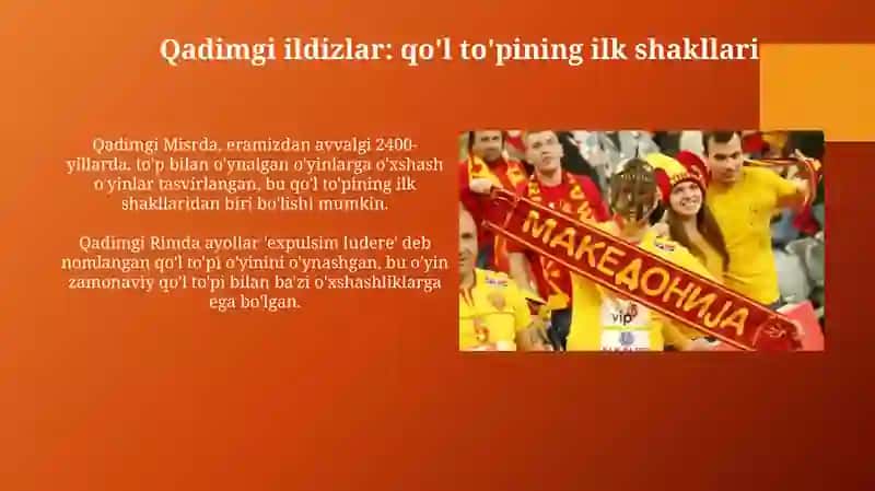 Qól tópi óyinining kelib chiqishi tarixi 4