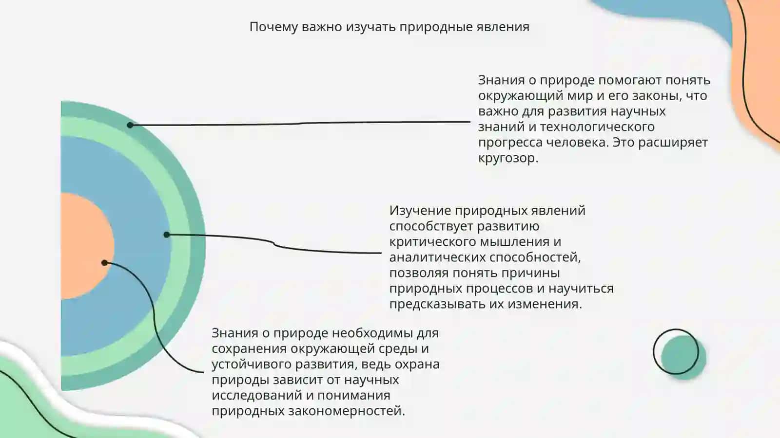 Знакомство с природой роль науки 4