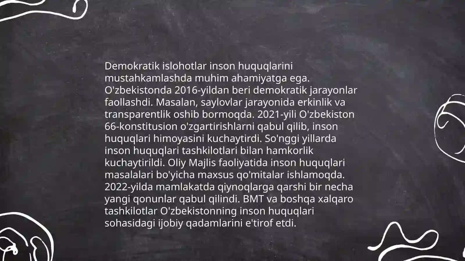 O‘zbekiston Konstitutsiyasida inson huquqlari kafolatlari 4