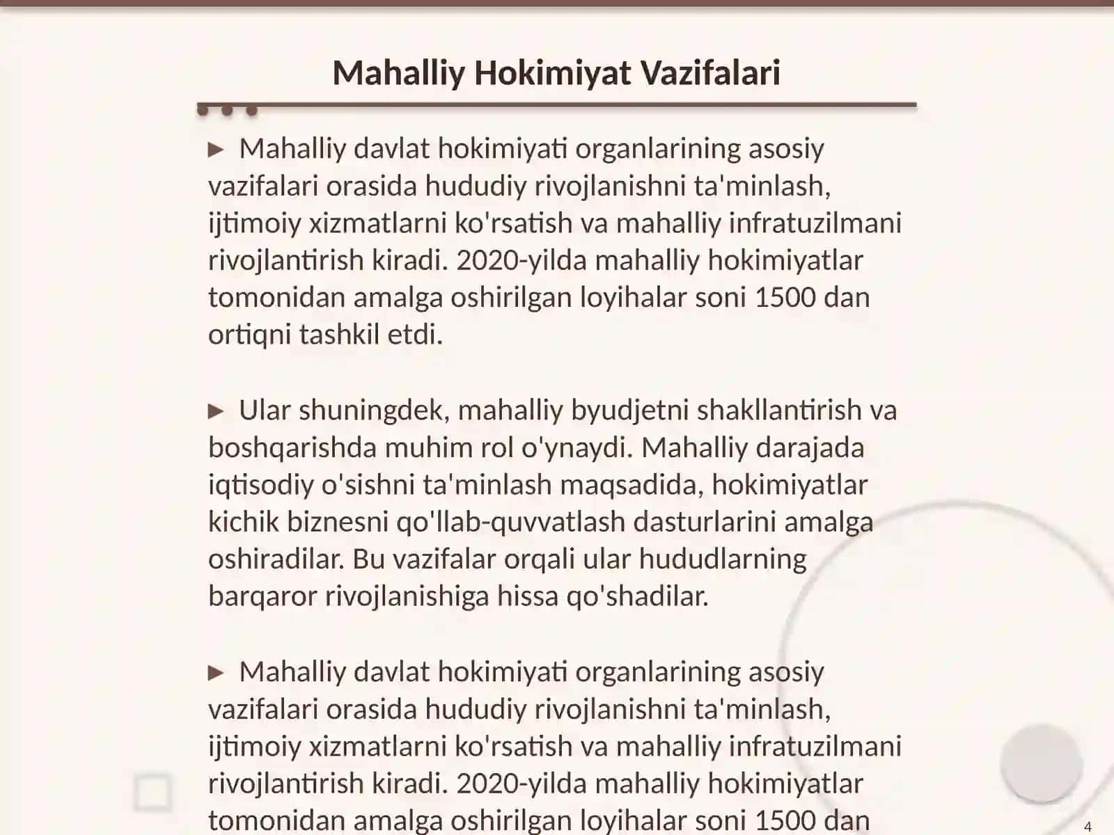 Konstitutsiyaviy Maqom 4