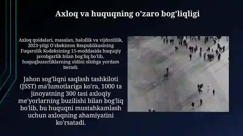 Axloqiy madaniyatni rivojlantirish 4