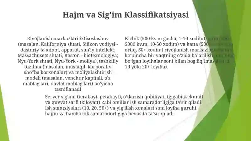 Moliyalash manbalari tasnifi 4