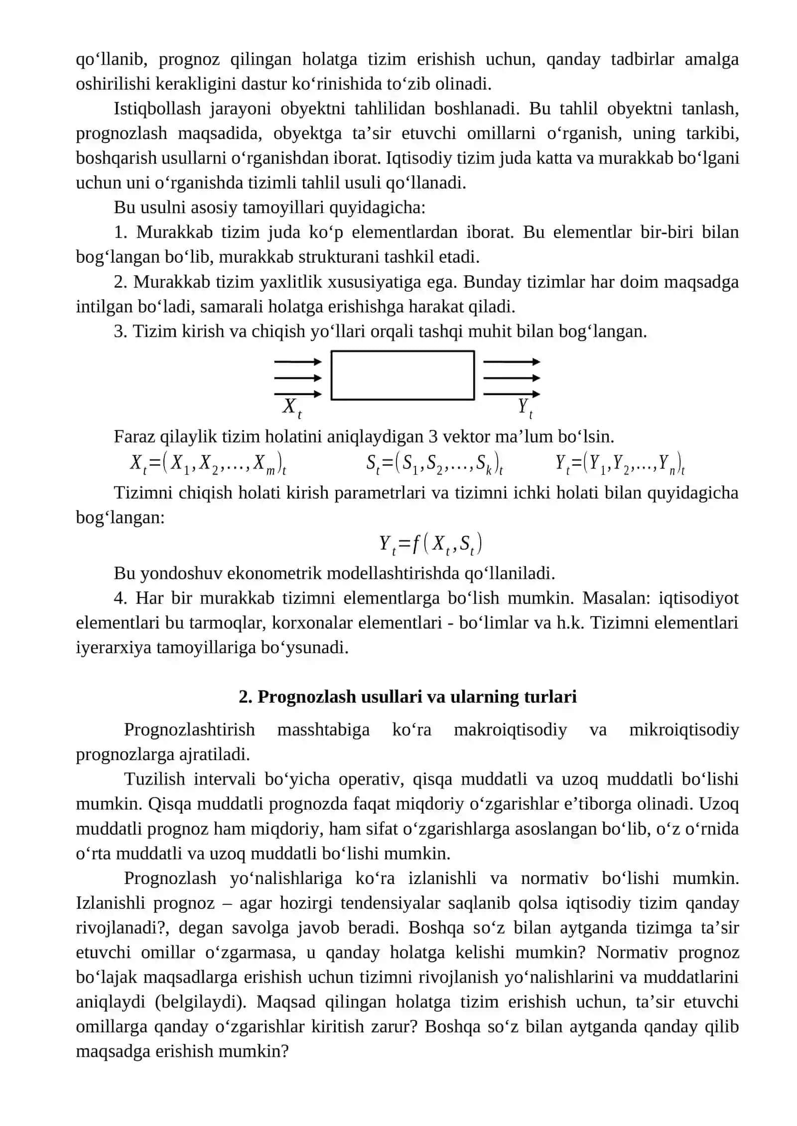 IQTISODIY KО‘RSATKICHLARNI PROGNOZLASHDA EKONOMETRIK MODELLARDAN FOYDALANISH 4