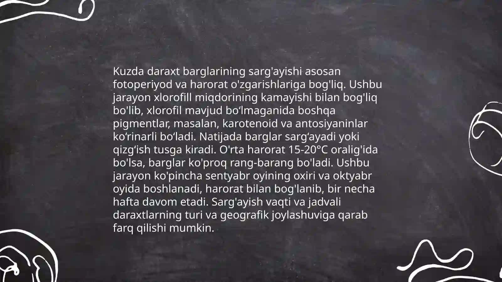 Kuz haqida 4