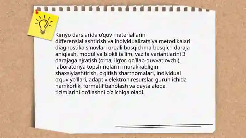 Kimyo o‘qitish metodikasi va nazariyasi bo‘yicha ilmiy-pedagogik tadqiqotlar tahlili 4
