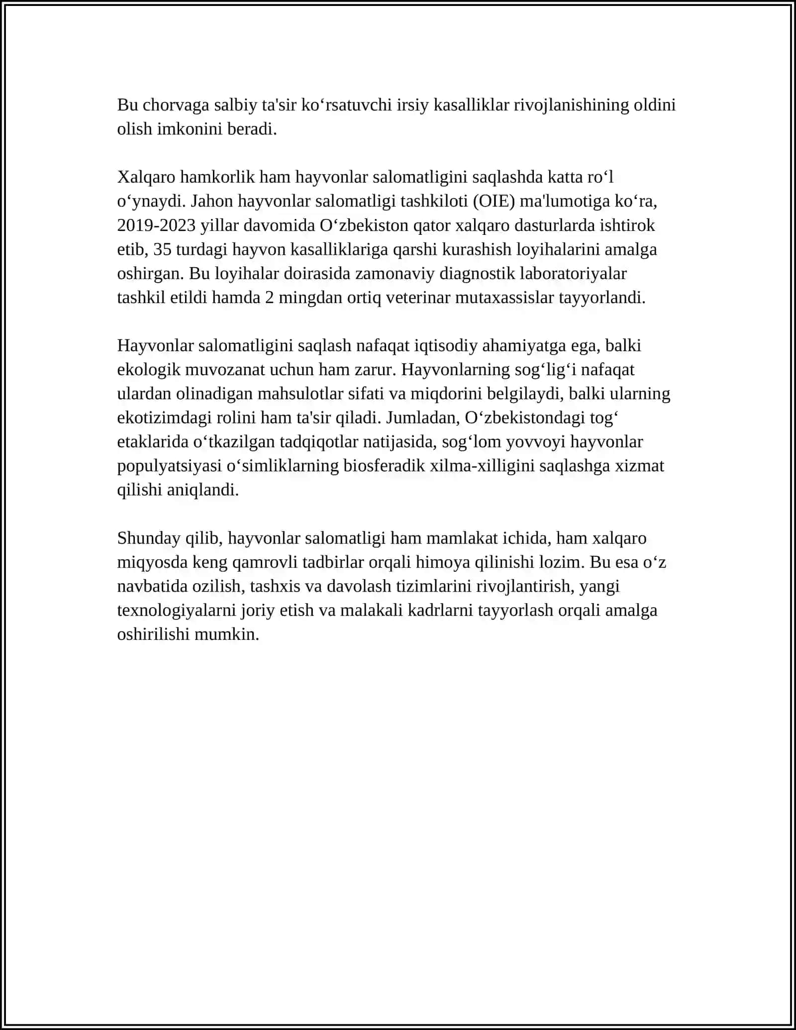 7-SINF VETERINAR MAVZUSI 4