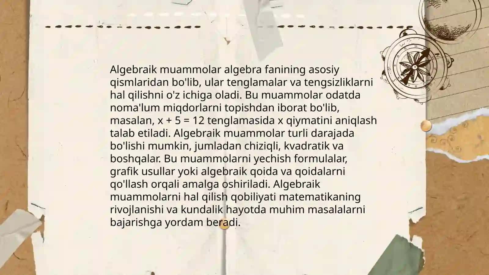 Matematik oʻyinlar 4