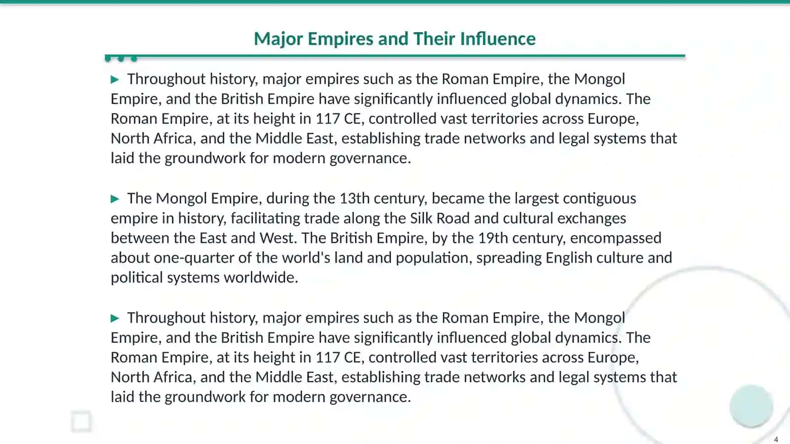 World History Ingiliz tilidan 4
