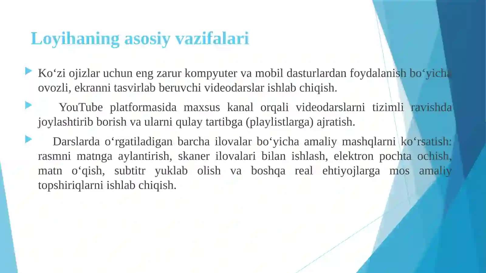 Ko`zi ojizlarni raqamli kompetensiyalarini rivojlantirish 4