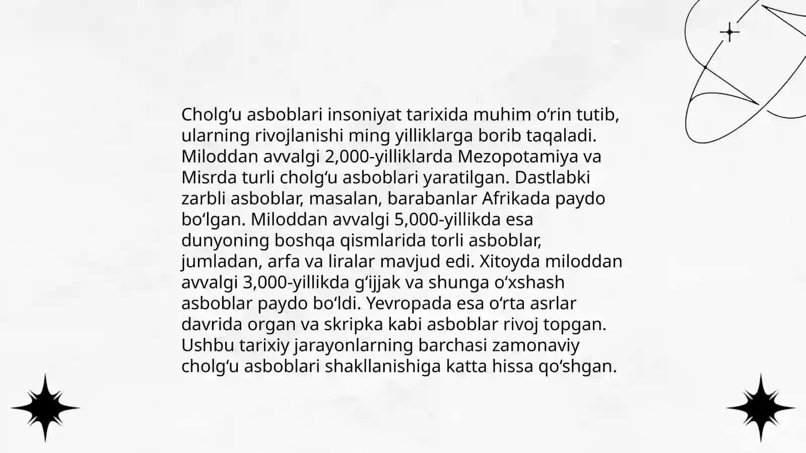 Bolalar cholg‘u asboblarida jo‘r bo‘lish faoliyatini shakllantirish 4