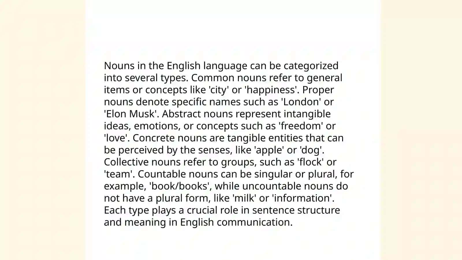 Presentation on Parts of Speech 4
