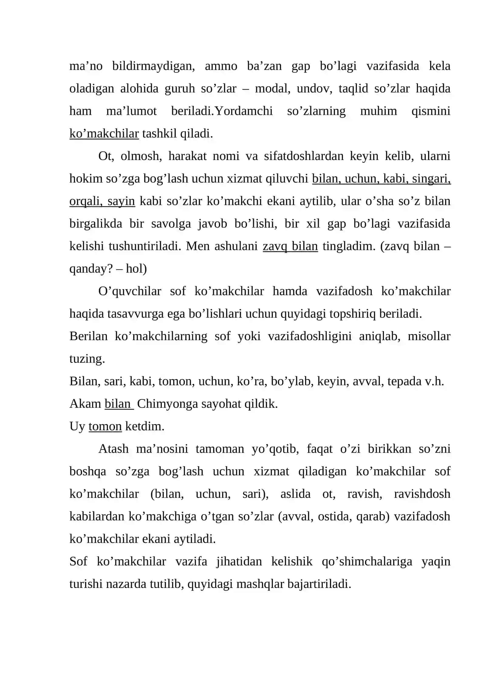 SO’Z TURKUMLARINI INTEGRATSIYA YORDAMIDA O’QITISH 4