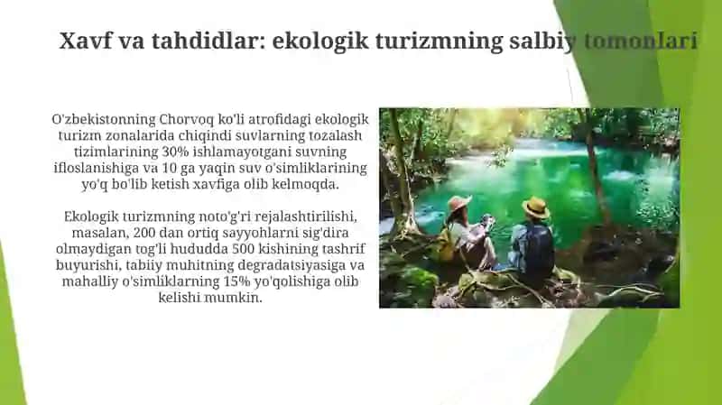 Ekologik turizm va tarixiy turizmning integratsiyasi 4