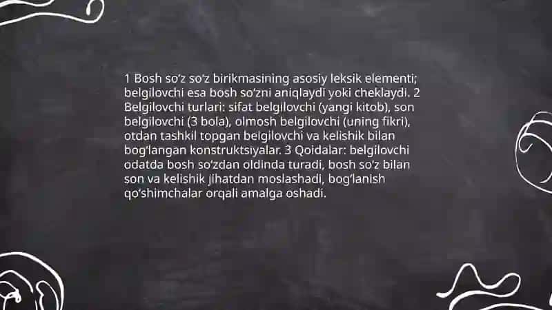 Soʻz birikmasi 4