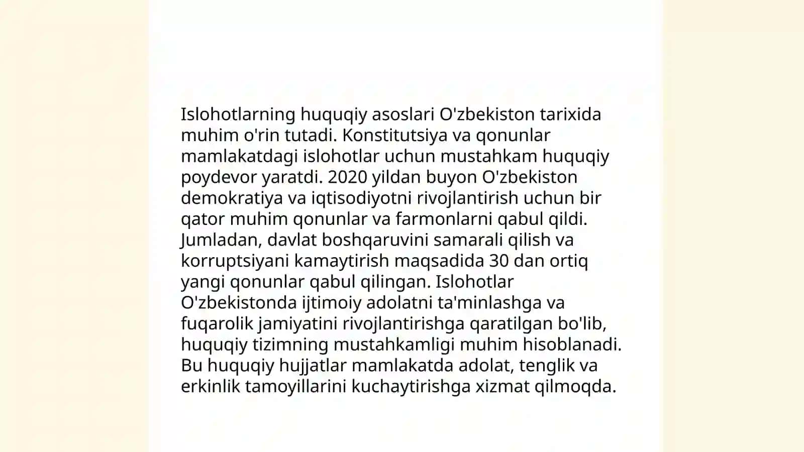 O'zbekistonda bozor iqtisodiyotiga o'tishning tamoyillari va xususiyatlari 4