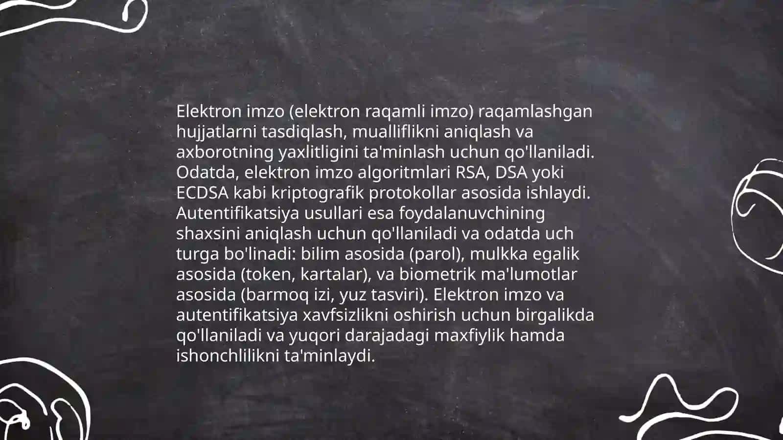 Kriptografiya va uning zamonaviy qo'llanilishi 4