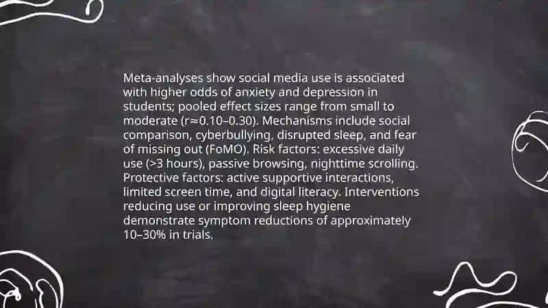 The impact of social media on student life 4